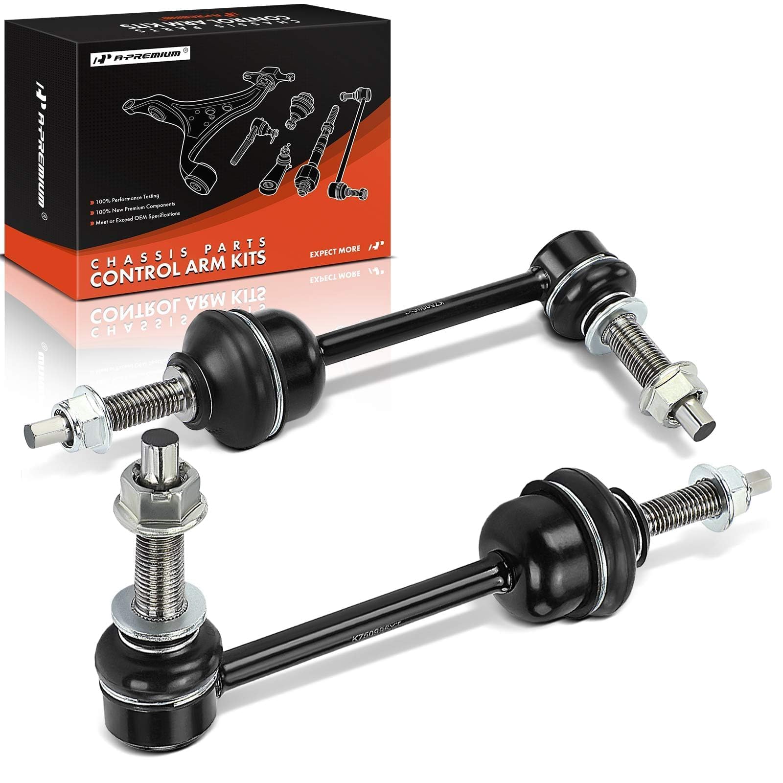 その他 san A-Premium 2 x [12 MM] Front Sway Bar Links Stabilizer Bar Links